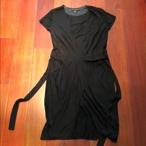 Black Wrap Dress